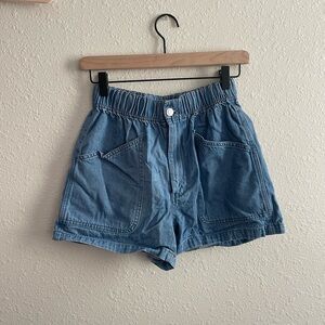 Madewell Denim Blue Women's Shorts